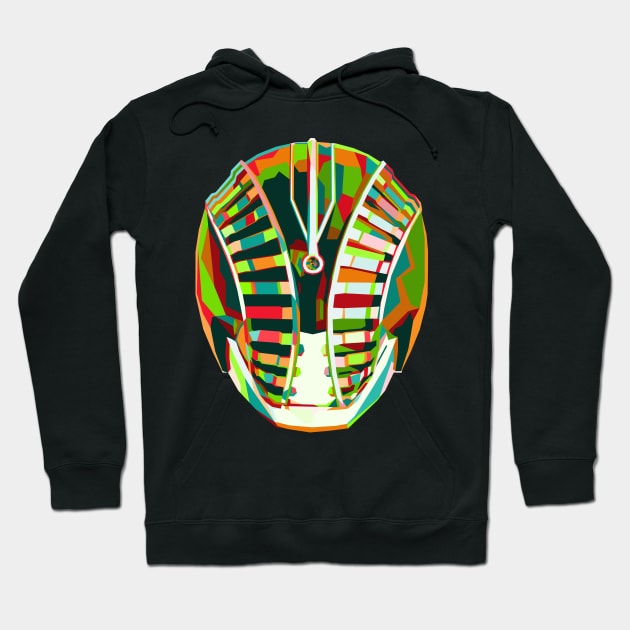 Zeronos Colorful Plat Form Hoodie by Bajingseng